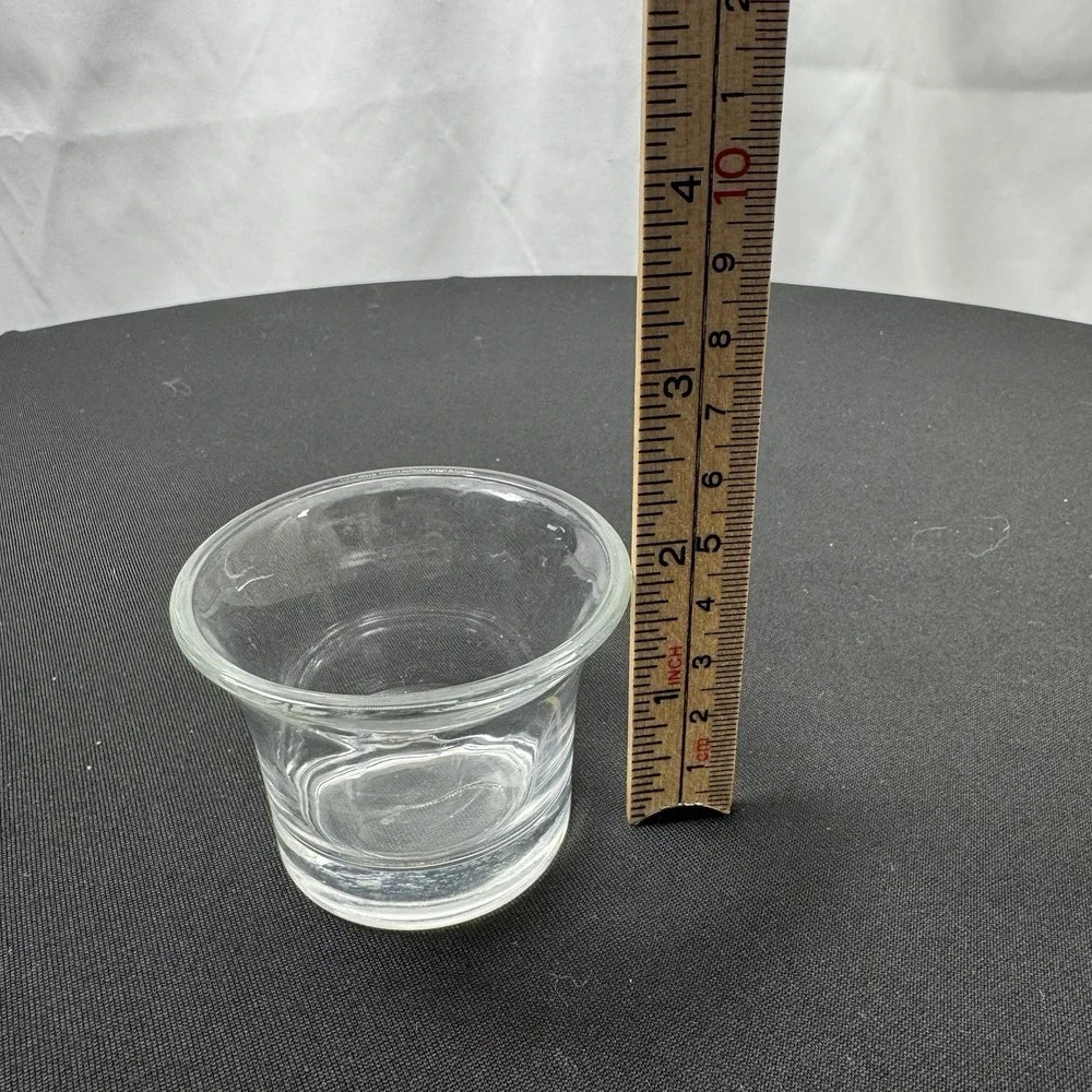 Clear Glass Tea Light Candle Holders‎
